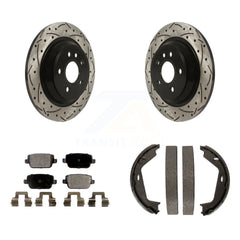 Transit Auto KDT-101543 Disc Brake Kit for 2008-2009 Volvo S80 - Rear