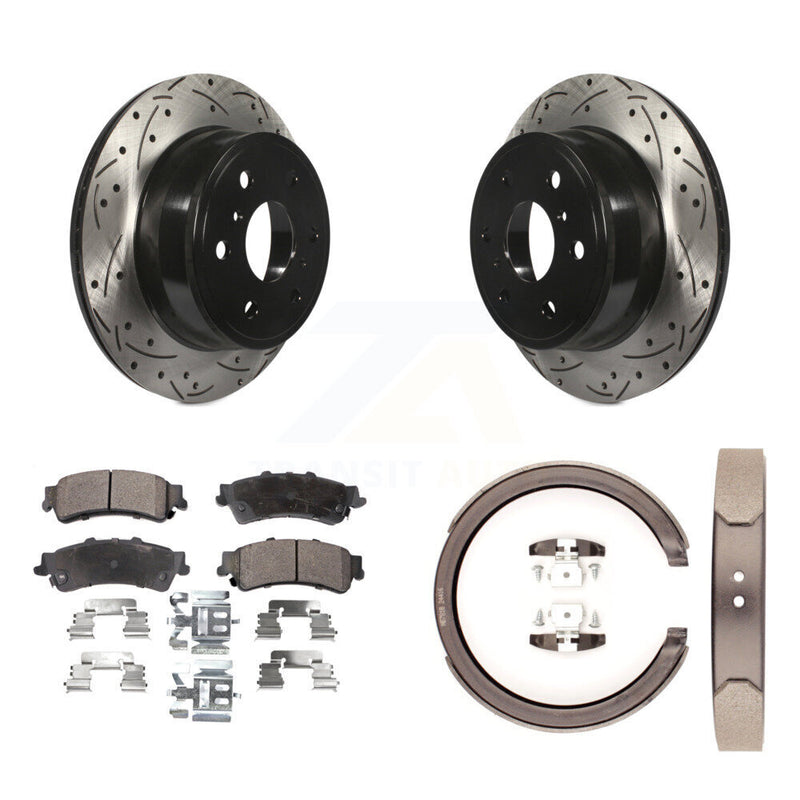 Transit Auto KDT-101544 Disc Brake Kit for 2007 GMC Sierra 1500 Classic - Rear