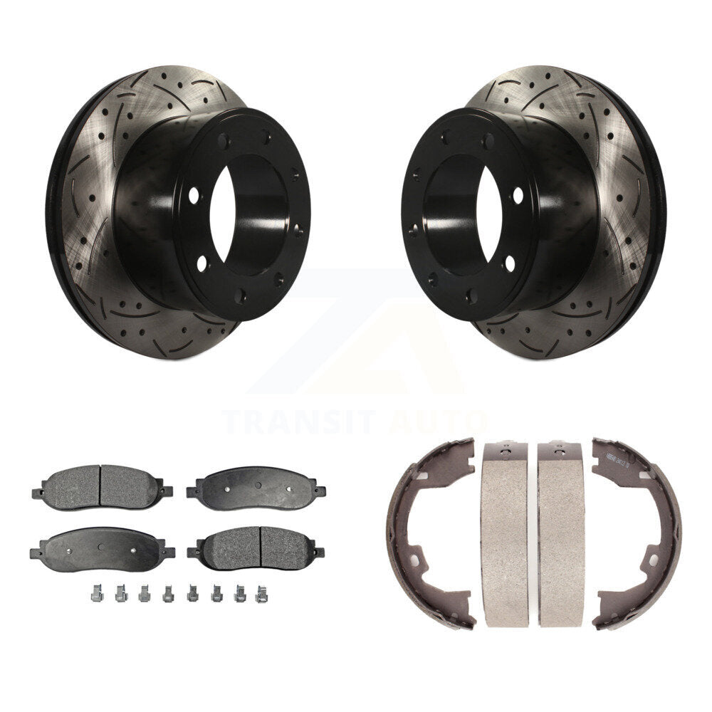 Transit Auto KDT-101546 Disc Brake Kit for 2005-2007 Ford F-250 Super Duty, Ford F-350 Super Duty - Rear