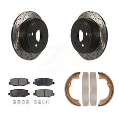 Transit Auto KDT-101554 Disc Brake Kit for 2007-2018 Jeep Wrangler JK, Jeep Wrangler - Rear