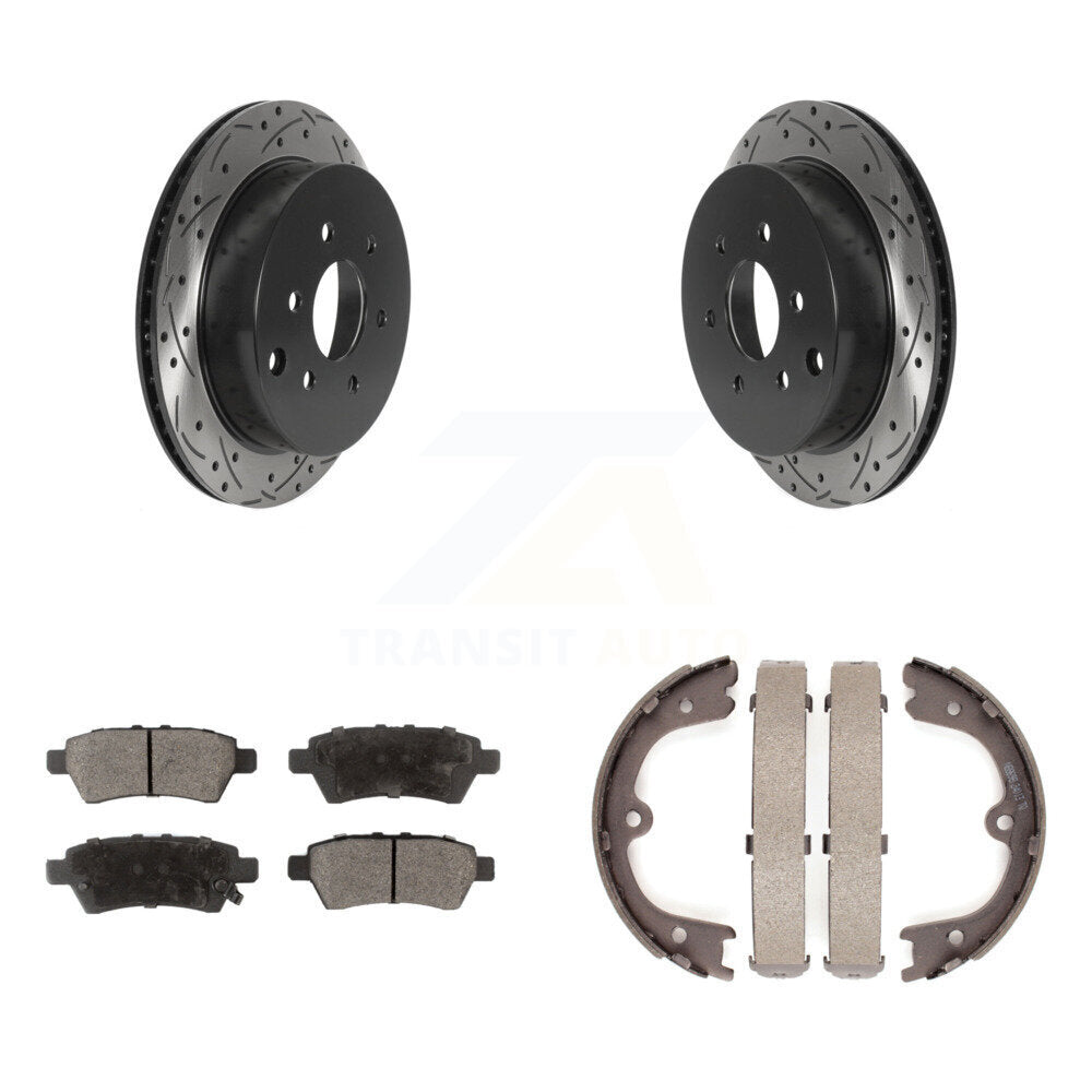 Transit Auto KDT-101584 Disc Brake Kit for 2006-2007 Nissan Xterra - Rear