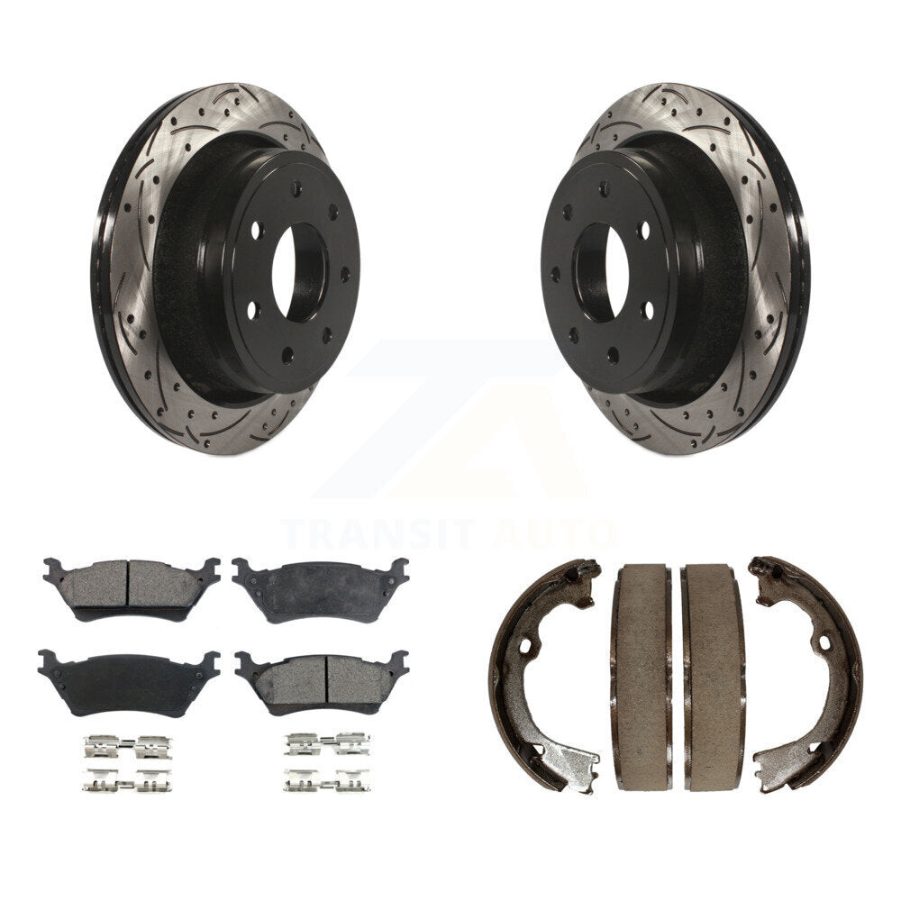 Transit Auto KDT-101585 Disc Brake Kit for 2012-2014 Ford F-150 - Rear