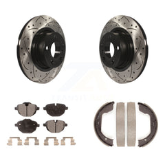 Transit Auto KDT-101586 Disc Brake Kit for 2011 BMW X3 - Rear