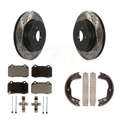 Transit Auto KDT-101588 Disc Brake Kit for 2010-2016 Hyundai Genesis Coupe - Rear