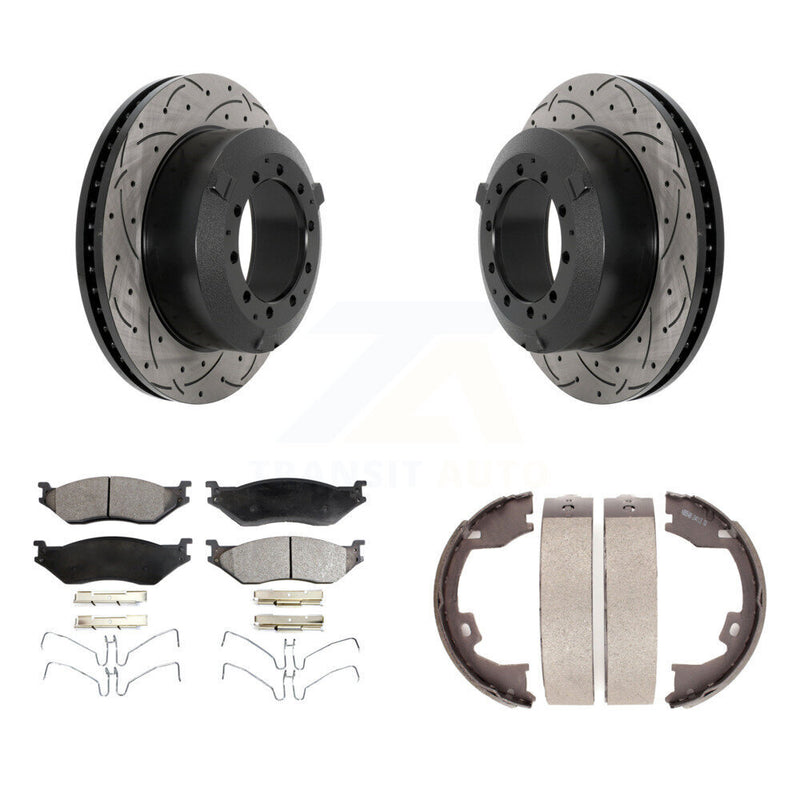 Transit Auto KDT-101594 Disc Brake Kit for 2005-2016 IC Corporation AE School Bus, IC Corporation AC Commercial Bus and More - Rear