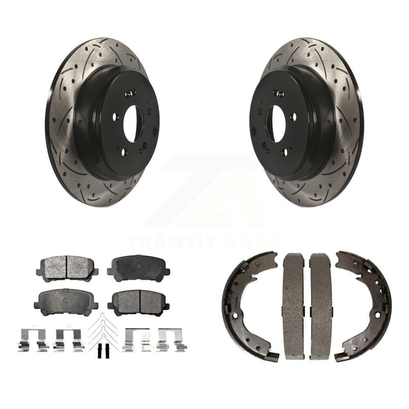 Transit Auto KDT-101600 Disc Brake Kit for 2011-2017 Honda Odyssey - Rear