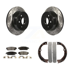 Transit Auto KDT-101602 Disc Brake Kit for 2014-2020 Chevrolet Suburban, Chevrolet Silverado 1500 LD and More - Rear
