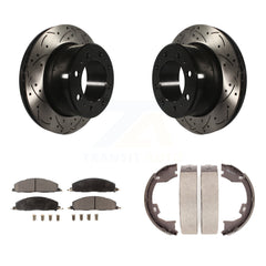 Transit Auto KDT-101611 Disc Brake Kit for 2009-2018 Ram 1500, Ram 2500 and More - Rear
