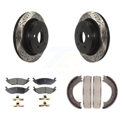 Transit Auto KDT-101612 Disc Brake Kit for 2004-2008 Dodge Ram 1500, Chrysler Aspen, Dodge Durango - Rear