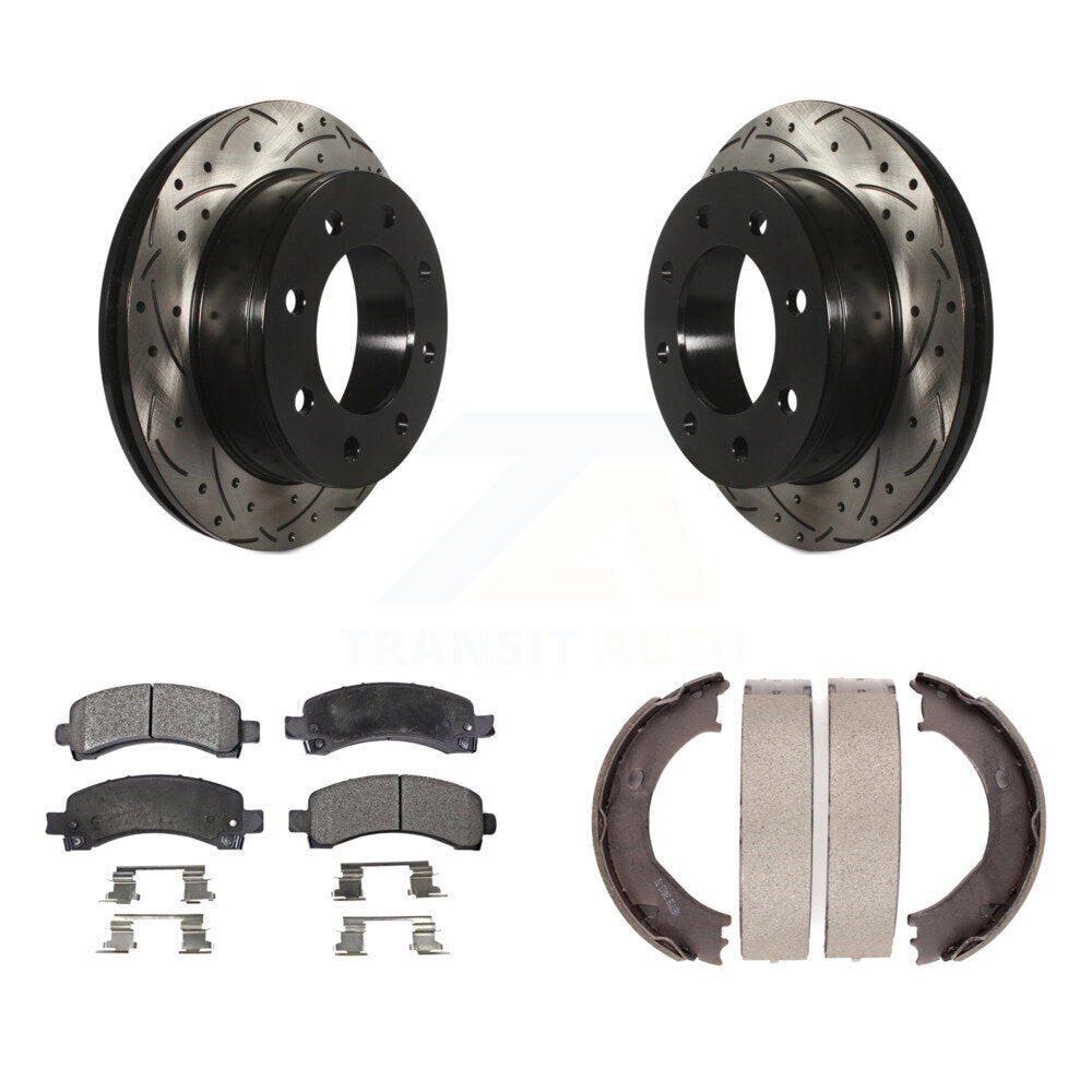 Transit Auto KDT-101616 Disc Brake Kit for 2006-2008 Chevrolet Express 2500, Chevrolet Express 3500, GMC Savana 3500 - Rear