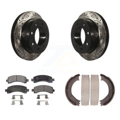Transit Auto KDT-101616 Disc Brake Kit for 2006-2008 Chevrolet Express 2500, Chevrolet Express 3500, GMC Savana 3500 - Rear