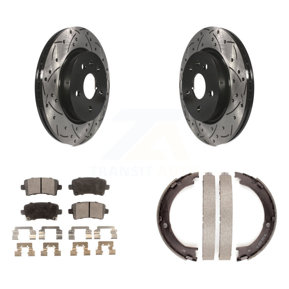 Transit Auto KDT-101626 Disc Brake Kit for 2014-2019 Cadillac XTS - Rear