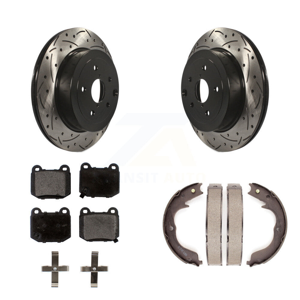 Transit Auto KDT-101632 Disc Brake Kit for 2009-2014 Subaru Impreza - Rear