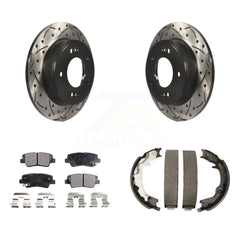 Transit Auto KDT-101637 Disc Brake Kit for 2014 Kia Forte, Kia Forte Koup - Rear