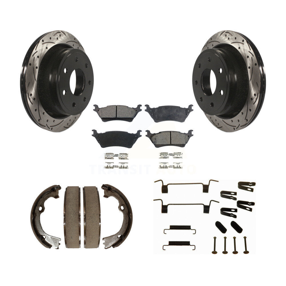 Transit Auto KDT-101643 Disc Brake Kit for 2012-2014 Ford F-150 - Rear