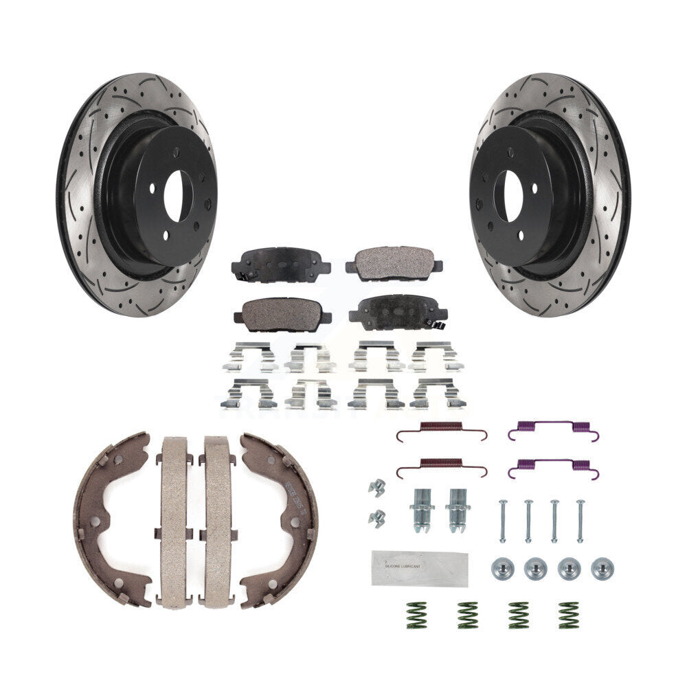 Transit Auto KDT-101652 Disc Brake Kit for 2007-2014 INFINITI Q60, INFINITI G35 - Rear