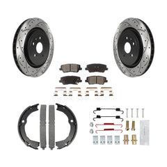 Transit Auto KDT-101659 Disc Brake Kit for 2015 Cadillac CTS - Rear