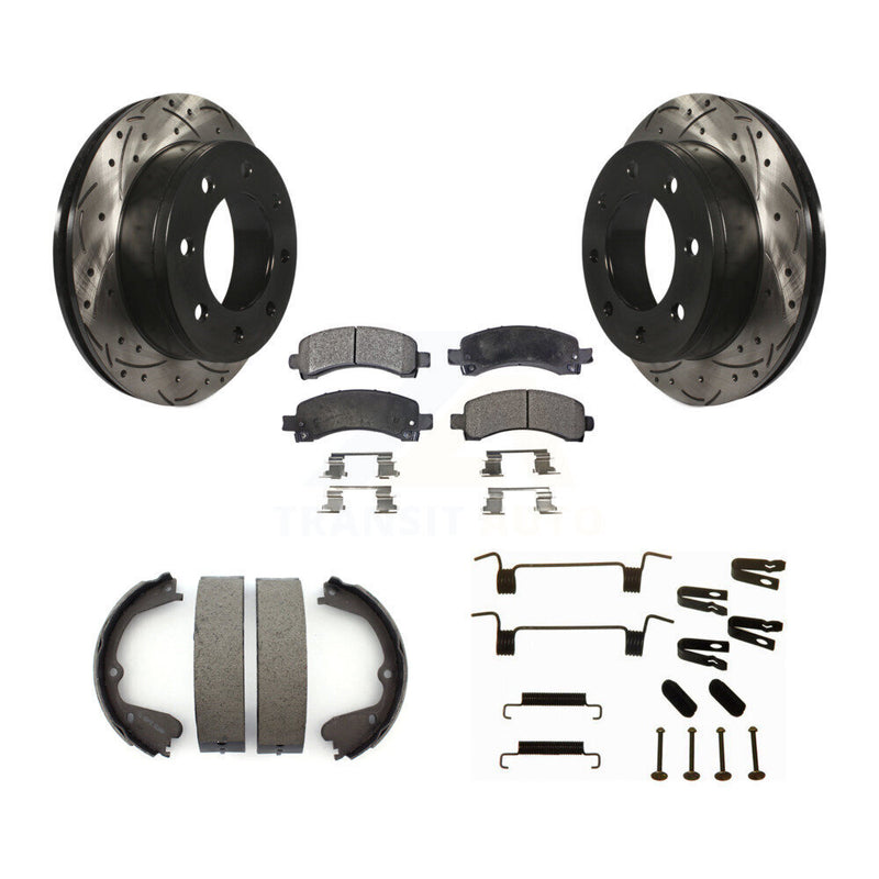 Transit Auto KDT-101663 Disc Brake Kit for 2012 GMC Savana 3500 - Rear