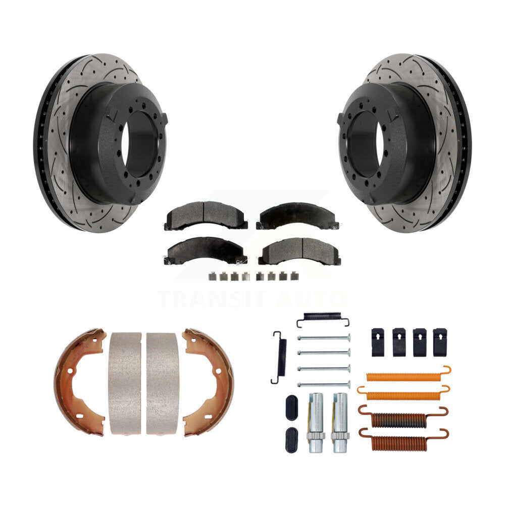 Transit Auto KDT-101669 Disc Brake Kit for 2008-2021 Ram 4500, Ram 5500 and More - Rear