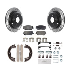 Transit Auto KDT-101675 Disc Brake Kit for 2009-2010 Hyundai Genesis - Rear