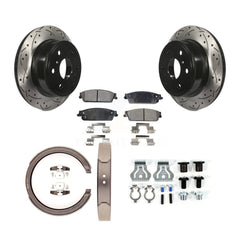 Transit Auto KDT-101676 Disc Brake Kit for 2007-2014 Chevrolet Silverado 1500, GMC Sierra 1500 and More - Rear