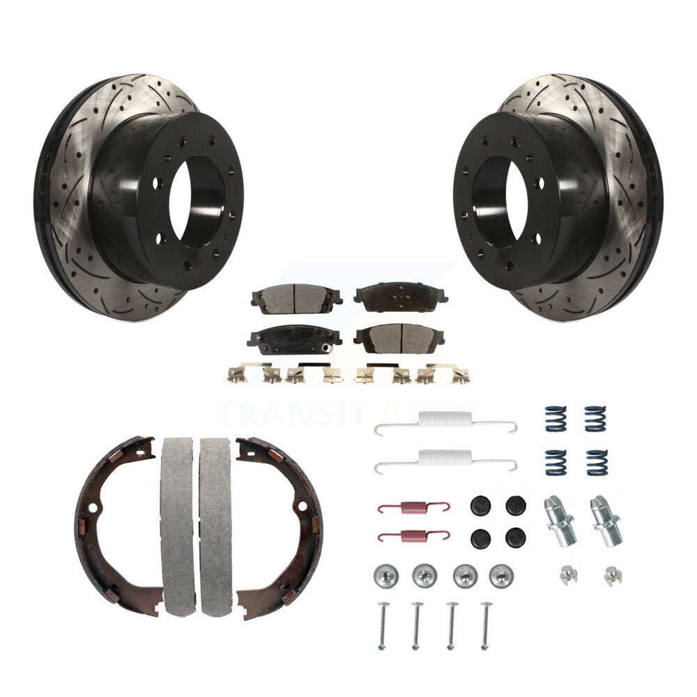 Transit Auto KDT-101680 Disc Brake Kit for 2017-2019 Chevrolet Suburban - Rear