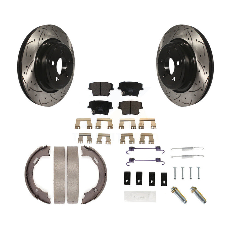 Transit Auto KDT-101683 Disc Brake Kit for 2006-2016 Dodge Charger, Dodge Magnum - Rear