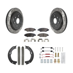 Transit Auto KDT-101687 Disc Brake Kit for 2010-2016 Cadillac SRX - Rear