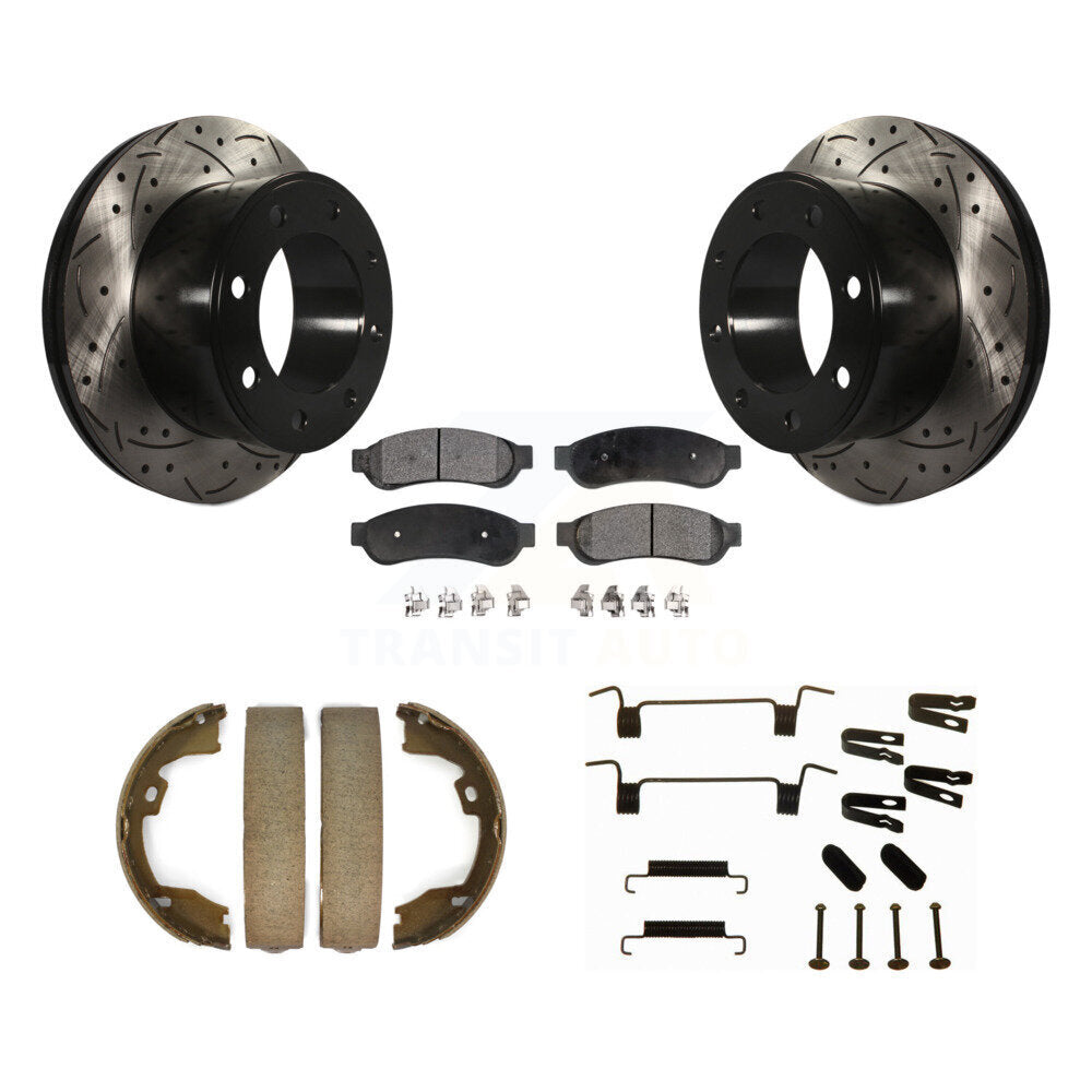 Transit Auto KDT-101711 Disc Brake Kit for 2011-2012 Ford F-250 Super Duty, Ford F-350 Super Duty - Rear