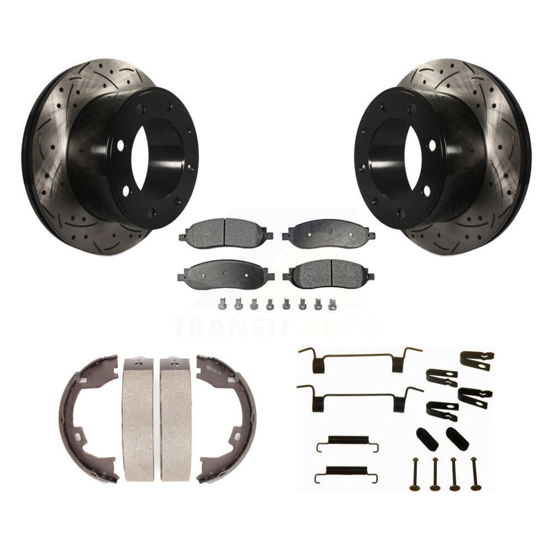 Transit Auto KDT-101712 Disc Brake Kit for 2005-2007 Ford F-250 Super Duty, Ford F-350 Super Duty - Rear