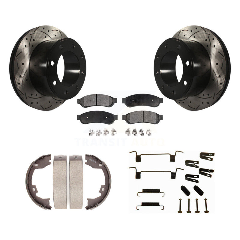 Transit Auto KDT-101713 Disc Brake Kit for 2008-2010 Ford F-350 Super Duty, Ford F-250 Super Duty - Rear