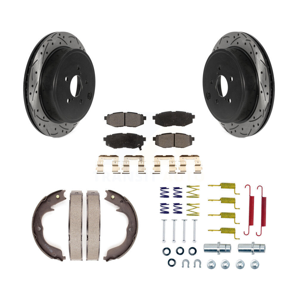 Transit Auto KDT-101722 Disc Brake Kit for 2010-2012 Subaru Legacy, Subaru Outback - Rear