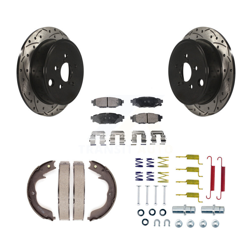 Transit Auto KDT-101723 Disc Brake Kit for 2010-2012 Subaru Legacy, Subaru Outback - Rear