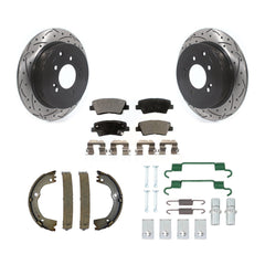 Transit Auto KDT-101724 Disc Brake Kit for 2016-2022 Hyundai Tucson, Kia Sportage - Rear