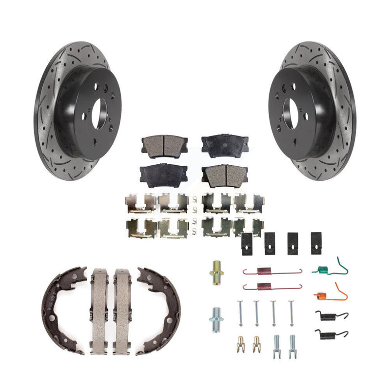 Transit Auto KDT-101732 Disc Brake Kit for 2018-2023 Toyota Camry - Rear