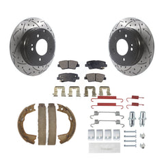 Transit Auto KDT-101735 Disc Brake Kit for 2011-2017 Hyundai Azera, Kia Optima, Hyundai Sonata - Rear