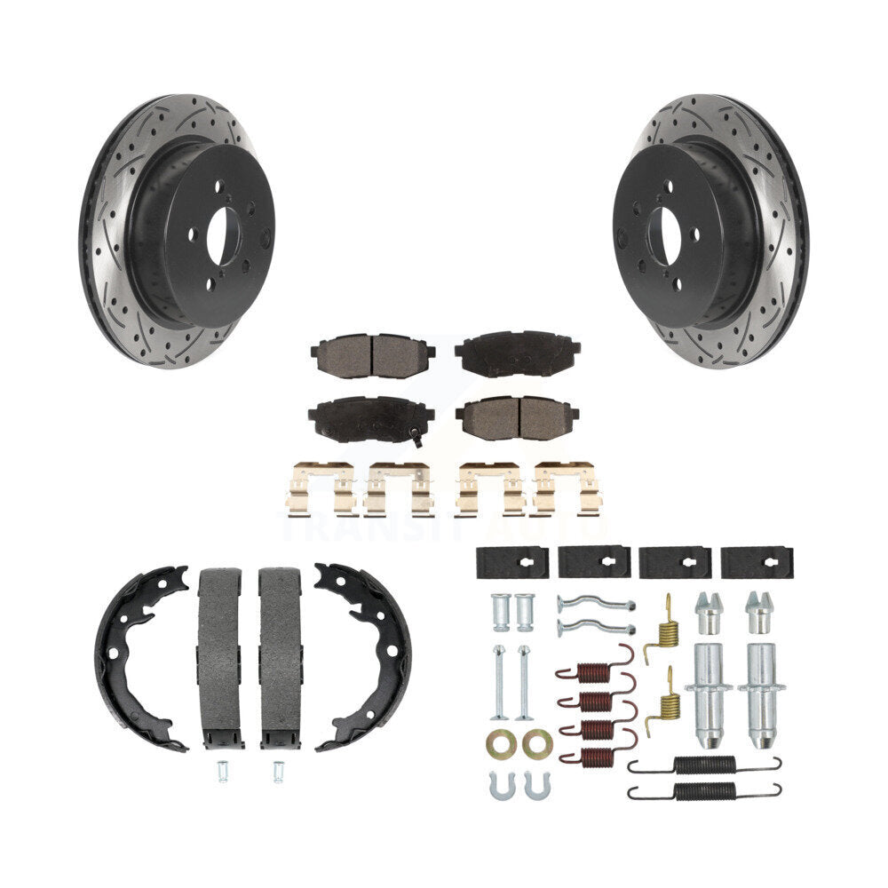 Transit Auto KDT-101742 Disc Brake Kit for 2014-2018 Subaru Forester - Rear