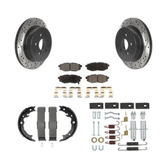 Transit Auto KDT-101742 Disc Brake Kit for 2014-2018 Subaru Forester - Rear