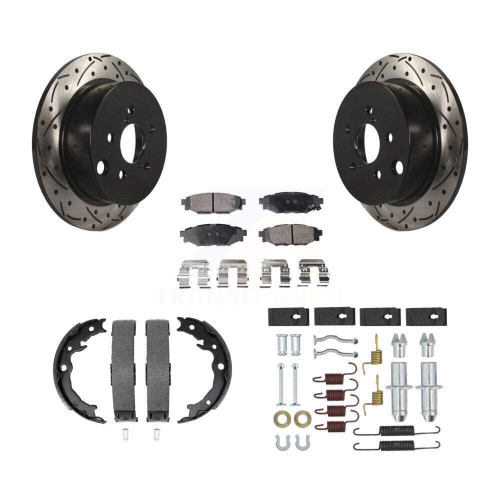 Transit Auto KDT-101743 Disc Brake Kit for 2012-2022 Subaru Crosstrek, Subaru Impreza and More - Rear