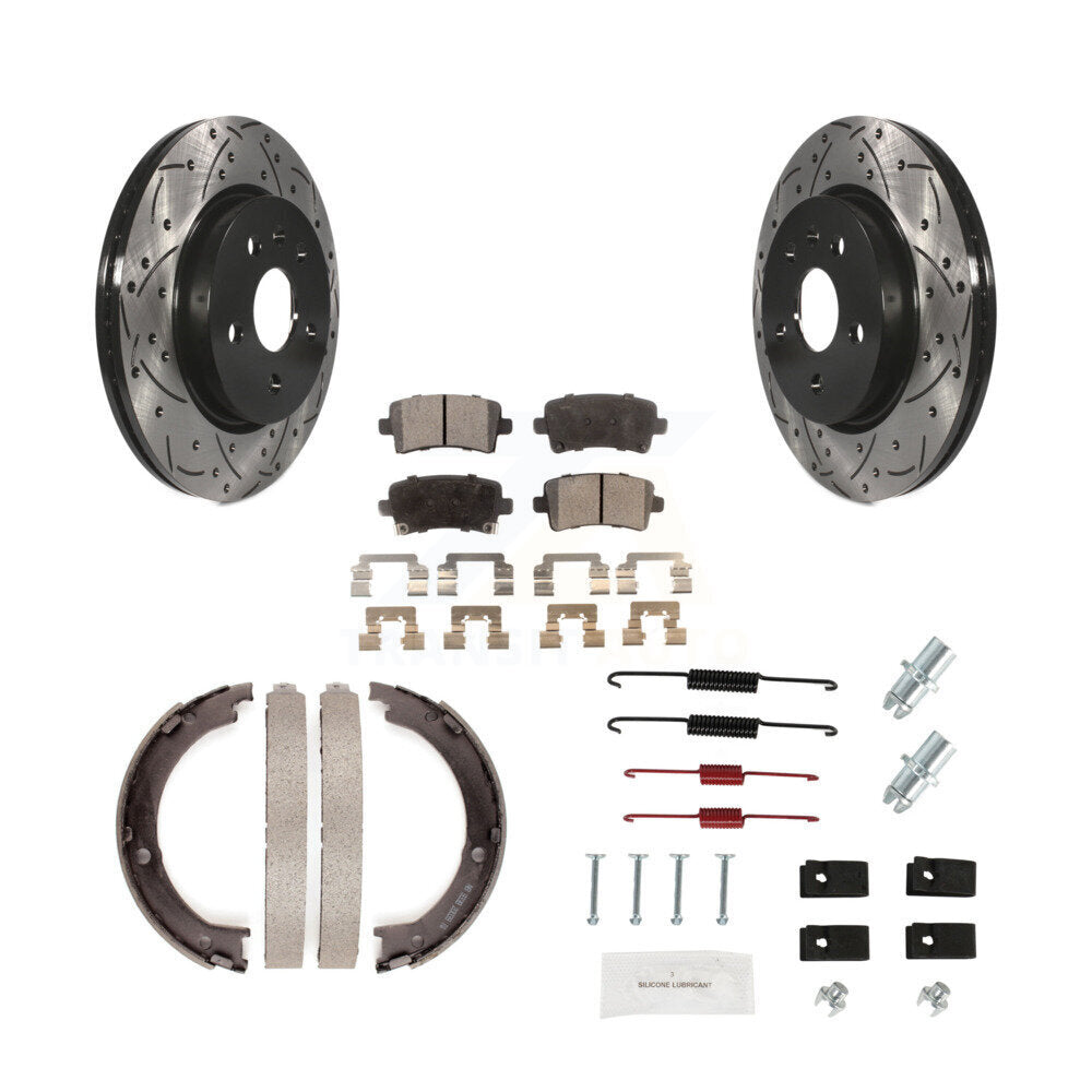 Transit Auto KDT-101757 Disc Brake Kit for 2014 Cadillac XTS - Rear
