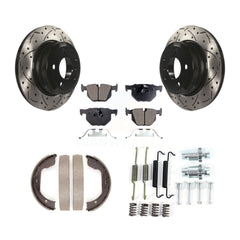 Transit Auto KDT-101760 Disc Brake Kit for 2007-2019 BMW X5, BMW X6 - Rear