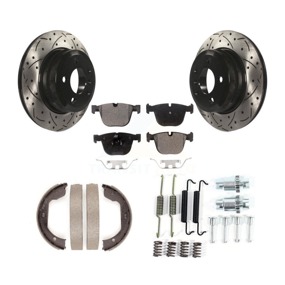 Transit Auto KDT-101761 Disc Brake Kit for 2009 BMW X6 - Rear