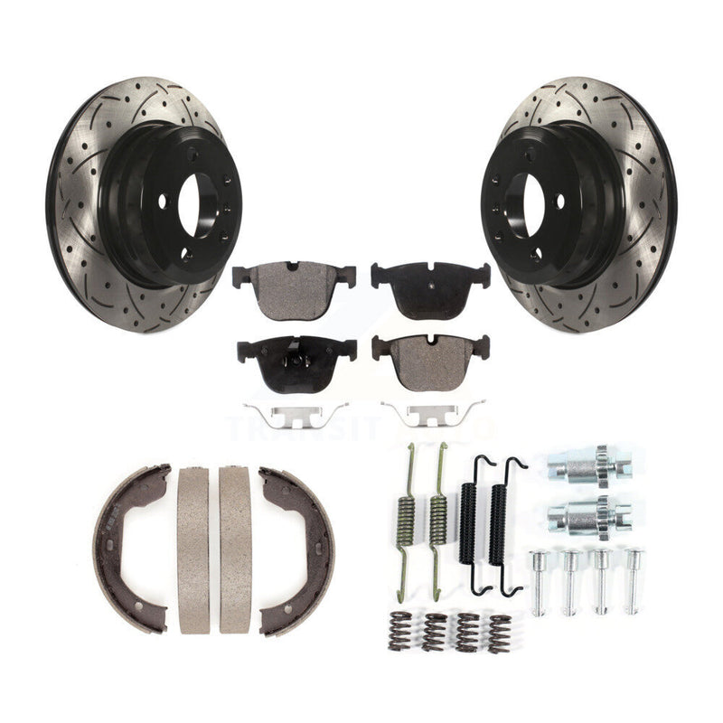 Transit Auto KDT-101761 Disc Brake Kit for 2009 BMW X6 - Rear