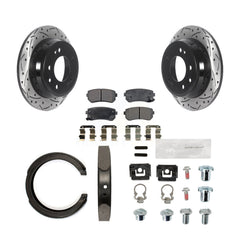 Transit Auto KDT-101764 Disc Brake Kit for 2011-2016 Kia Sportage - Rear