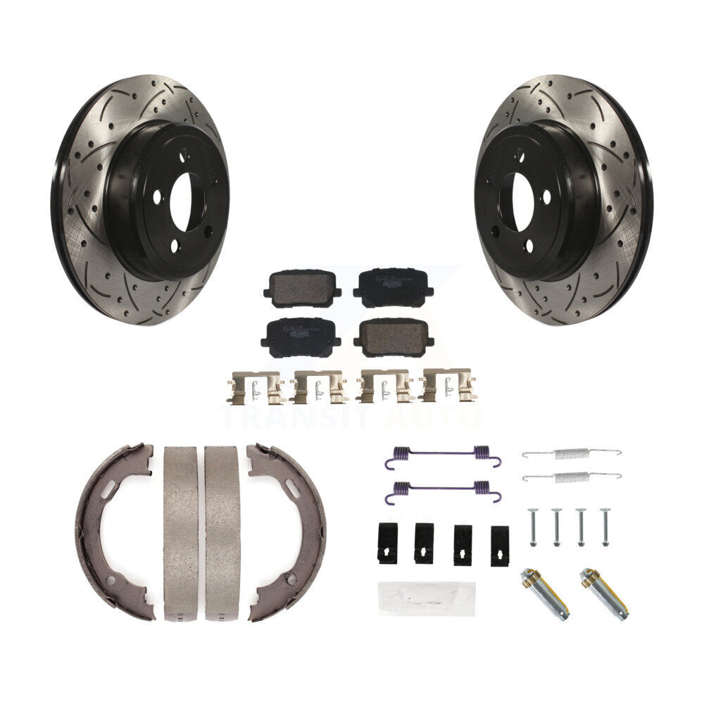 Transit Auto KDT-101765 Disc Brake Kit for 2017-2018 Dodge Charger - Rear
