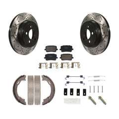 Transit Auto KDT-101765 Disc Brake Kit for 2017-2018 Dodge Charger - Rear