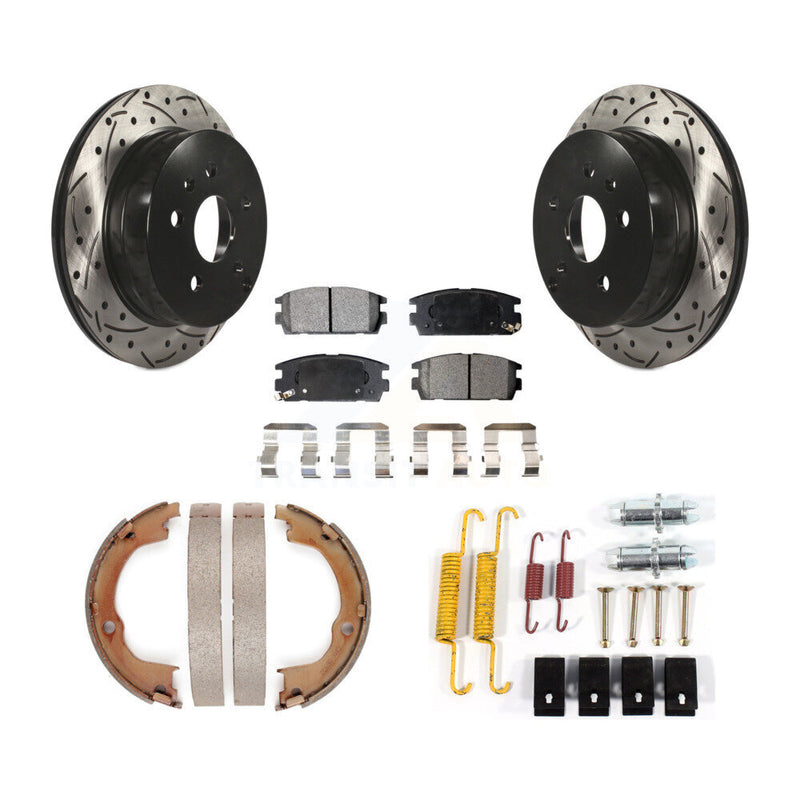 Transit Auto KDT-101767 Disc Brake Kit for 2010-2011 Chevrolet Equinox, GMC Terrain - Rear