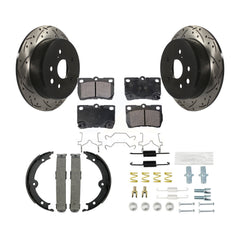 Transit Auto KDT-101768 Disc Brake Kit for 2006-2013 Lexus IS250 - Rear