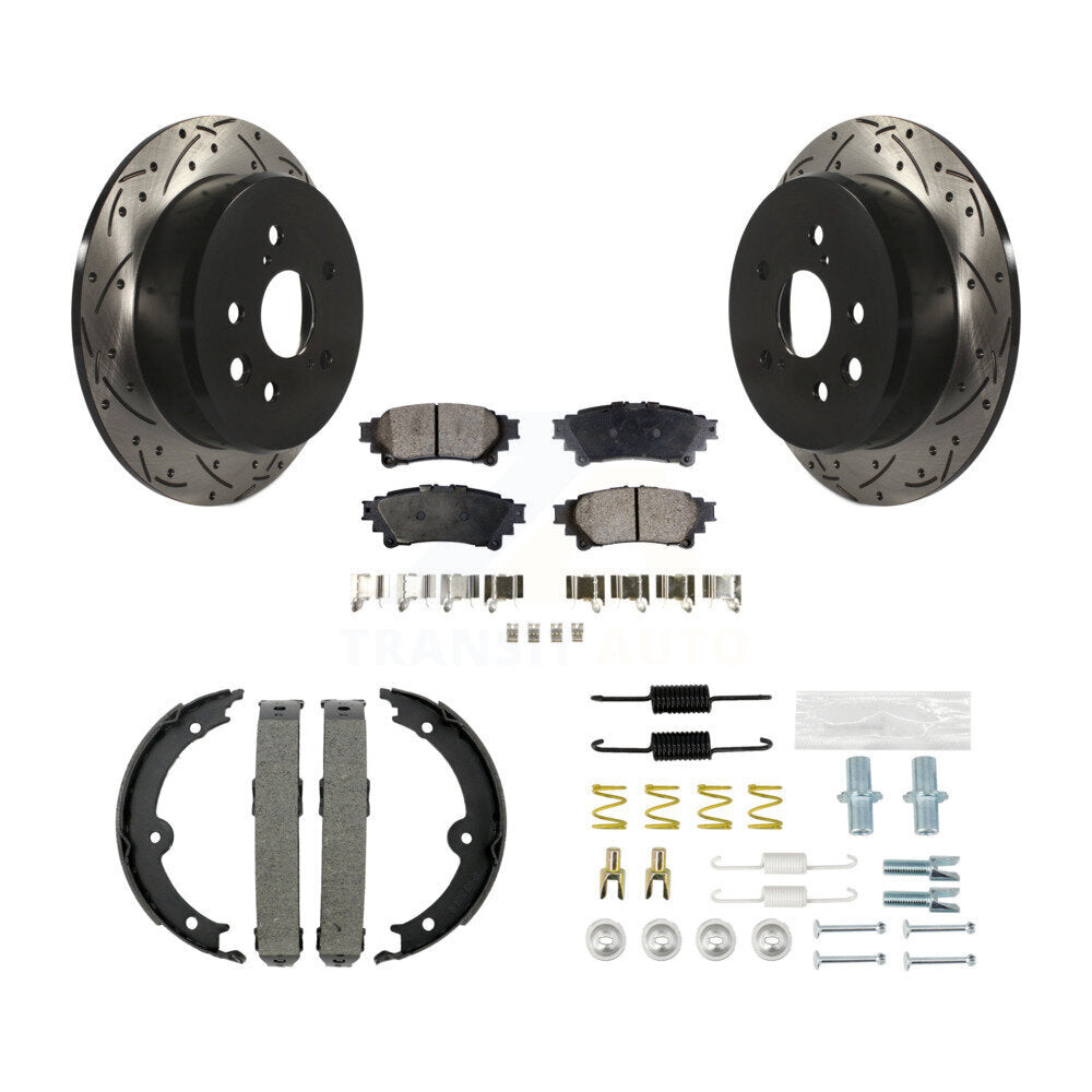 Transit Auto KDT-101769 Disc Brake Kit for 2014-2015 Lexus IS250 - Rear
