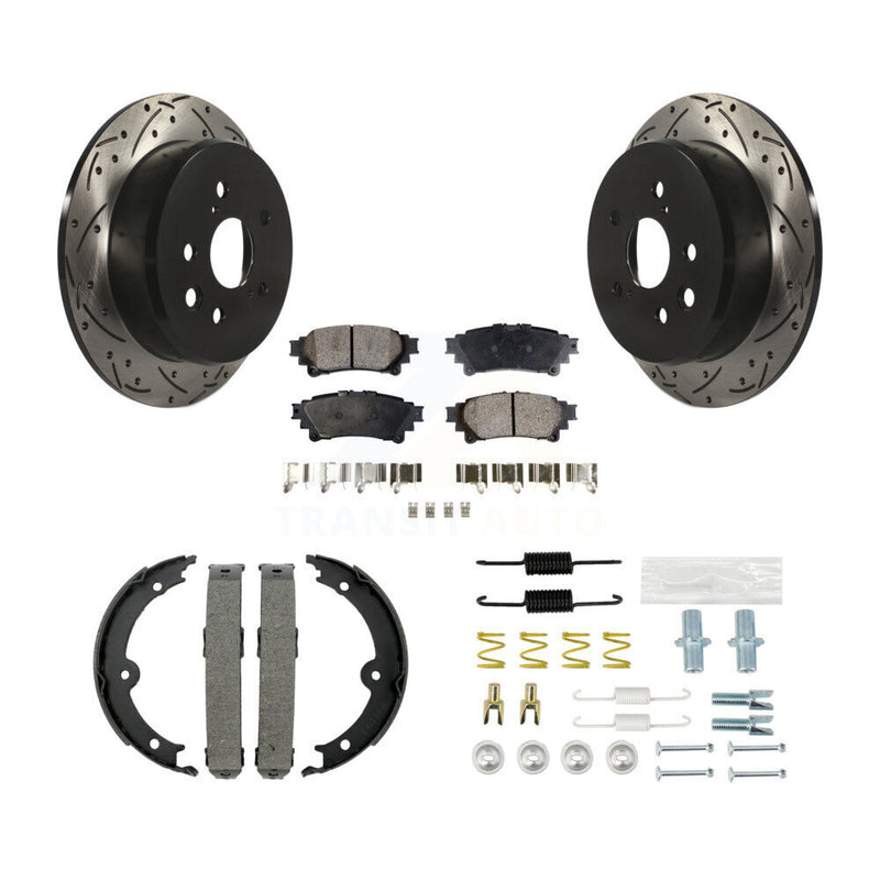 Transit Auto KDT-101769 Disc Brake Kit for 2014-2015 Lexus IS250 - Rear